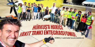 HÜRKUŞ'a harici yakıt tankı entegrasyonu! 12 Haberler savaş HÜRKUŞ’a harici yakıt tankı entegrasyonu!