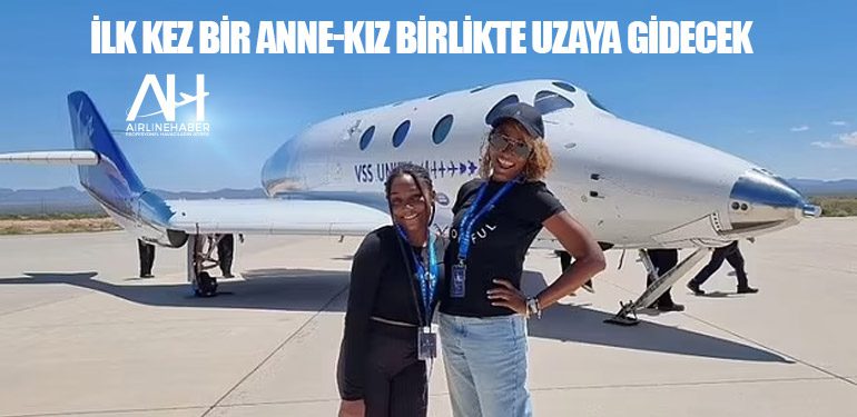İlk kez bir anne-kız birlikte uzaya gidecek