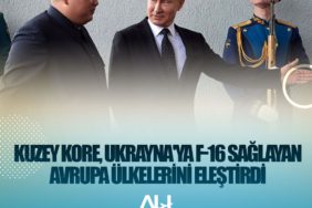 Kuzey Kore, Ukrayna'ya F-16 sağlayan Avrupa ülkelerini eleştirdi