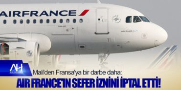 Mali'den Fransa'ya bir darbe daha: Air France'ın sefer iznini iptal etti! 8 Haberler kuş Mali’den Fransa’ya bir darbe daha: Air France’ın sefer iznini iptal etti!