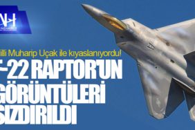 Milli Muharip Uçak ile kıyaslanıyordu! ABD'nin hiçbir ülkeye satmadığı F-22 Raptor'un görüntüleri sızdırıldı