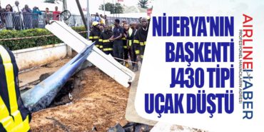 Nijerya'nın başkenti J430 tipi uçak düştü 14 Haberler KKTC Nijerya’nın başkenti J430 tipi uçak düştü