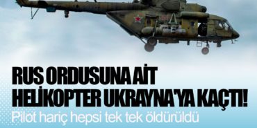 Rus ordusuna ait helikopter Ukrayna'ya kaçtı! Pilot hariç hepsi tek tek öldürüldü 3 Haberler Ukrayna Rus ordusuna ait helikopter Ukrayna’ya kaçtı! Pilot hariç hepsi tek tek öldürüldü