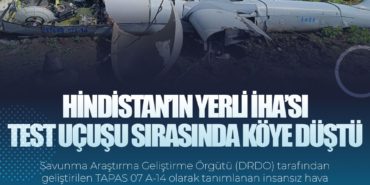 Hindistan’ın yerli İHA’sı test uçuşu sırasında köye düştü 10 Haberler Airbus Hindistan’ın yerli İHA’sı test uçuşu sırasında köye düştü