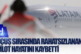 Uçuş sırasında rahatsızlanan pilot hayatını kaybetti