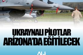 Ukraynalı pilotlar Arizona’da eğitilecek