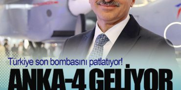 Türkiye son bombasını patlatıyor! ANKA-4 geliyor 3 Haberler Kızılelma Türkiye son bombasını patlatıyor! ANKA-4 geliyor