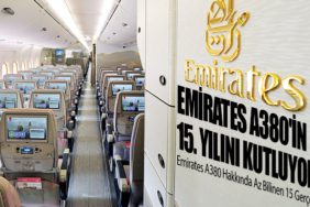 Emirates A380'in 15. yılını kutluyor