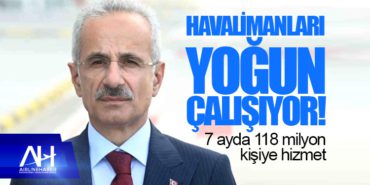 Havalimanları yoğun çalışıyor! 7 ayda 118 milyon kişiye hizmet 9 Manşet Türk Hava Yolları Havalimanları yoğun çalışıyor! 7 ayda 118 milyon kişiye hizmet