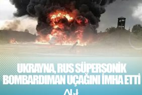Ukrayna, Rus süpersonik bombardıman uçağını imha etti
