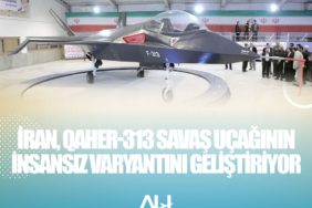 İran, Qaher-313 savaş uçağının insansız varyantını geliştiriyor