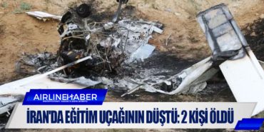 İran'da eğitim uçağının düştü 3 Haberler UFO İran’da eğitim uçağının düştü