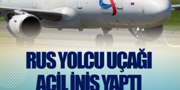 Rus yolcu uçağı acil iniş yaptı