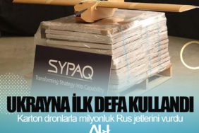 Ukrayna ilk defa kullandı: Karton dronlarla milyonluk Rus jetlerini vurdu