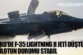 ABD'de F-35 Lightning II jeti düştü. Pilotun durumu stabil