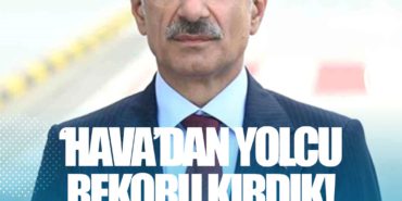 Bakan Uraloğlu: ‘Hava’dan yolcu rekoru kırdık! 8 Haberler Uçak Bakan Uraloğlu: ‘Hava’dan yolcu rekoru kırdık!