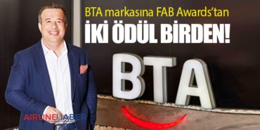 BTA markasına FAB Awards’tan iki ödül birden! 8 Manşet Türk Hava Yolları BTA markasına FAB Awards’tan iki ödül birden!
