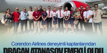 Corendon Airlines deneyimli kaptanlarından Dragan Atanasov emekli oldu 10 Haberler Uçak Corendon Airlines deneyimli kaptanlarından Dragan Atanasov emekli oldu
