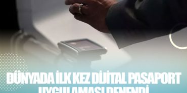 Dünyada ilk kez dijital pasaport uygulaması denendi 1 Haberler pasaport Dünyada ilk kez dijital pasaport uygulaması denendi