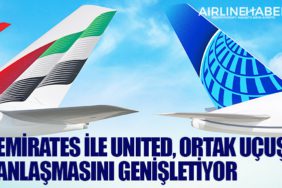 Emirates ile United, Ortak Uçuş Anlaşmasını Genişletiyor