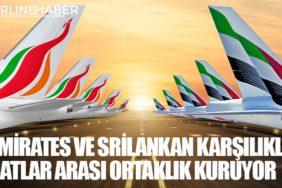 Emirates ve SriLankan karşılıklı hatlar arası ortaklık kuruyor