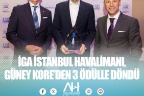 İGA İstanbul Havalimanı, Güney Kore’den 3 ödülle döndü
