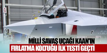 Milli savaş uçağı KAAN'ın fırlatma koltuğu ilk testi geçti 7 Manşet Pegasus Milli savaş uçağı KAAN’ın fırlatma koltuğu ilk testi geçti