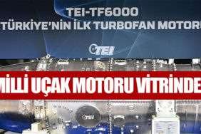 Milli uçak motoru vitrinde!