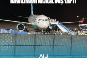 Motoru arızalanan uçak Trabzon Havalimanı'na acil iniş yaptı