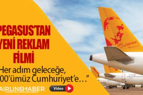 Pegasus’tan yeni reklam filmi: “Her adım geleceğe, 100’ümüz Cumhuriyet’e…”