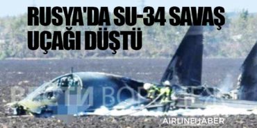 Rusya'da Su-34 savaş uçağı düştü 5 Haberler Kiev Rusya’da Su-34 savaş uçağı düştü
