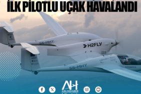 Sıvı hidrojenle çalışan ilk pilotlu uçak havalandı