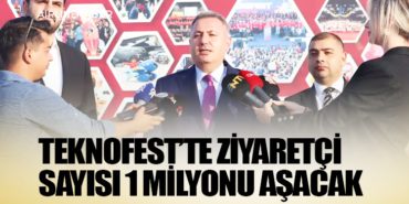TEKNOFEST’te ziyaretçi sayısı 1 milyonu aşacak 5 Haberler TUSAŞ TEKNOFEST’te ziyaretçi sayısı 1 milyonu aşacak