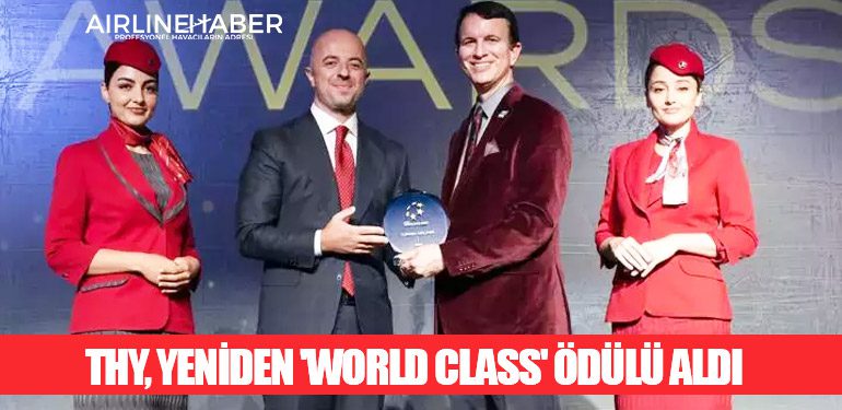 THY, yeniden 'World Class' ödülü aldı
