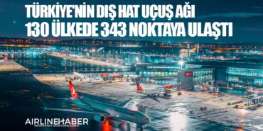 Türkiye'nin dış hat uçuş ağı 130 ülkede 343 noktaya ulaştı 7 Corendon Corendon Türkiye’nin dış hat uçuş ağı 130 ülkede 343 noktaya ulaştı