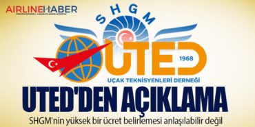 UTED'den Açıklama: SHGM'nin yüksek bir ücret belirlemesi anlaşılabilir değil 1 Haberler UTED UTED’den Açıklama: SHGM’nin yüksek bir ücret belirlemesi anlaşılabilir değil