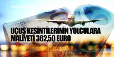 Uçuş kesintilerinin yolculara maliyeti 362,50 Euro 10 Corendon Corendon Uçuş kesintilerinin yolculara maliyeti 362,50 Euro