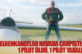 Yelkenkanatlar havada çarpıştı: 1 pilot öldü, 1 pilot yaralı
