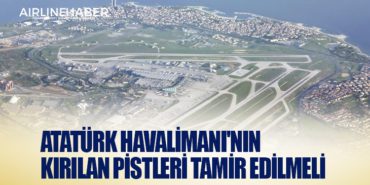 Atatürk Havalimanı'nın kırılan pistleri tamir edilmeli 10 Haberler SEFA TOLGA İNAN Atatürk Havalimanı’nın kırılan pistleri tamir edilmeli