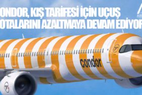 Condor, kış tarifesi için uçuş rotalarını azaltmaya devam ediyor