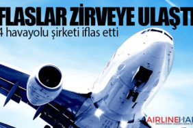 İflaslar zirveye ulaştı. 34 havayolu şirketi iflas etti