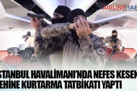 İstanbul Havalimanı’nda nefes kesen rehine kurtarma tatbikatı yaptı