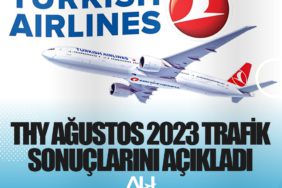 THY Ağustos 2023 Trafik Sonuçlarını Açıkladı