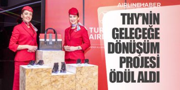 THY’nin geleceğe dönüşüm projesi ödül aldı