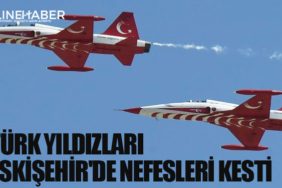 Türk Yıldızları Eskişehir'de nefesleri kesti