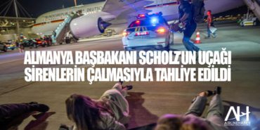 Almanya Başbakanı Scholz’un uçağı sirenlerin çalmasıyla tahliye edildi 8 Haberler Airbus Almanya Başbakanı Scholz’un uçağı sirenlerin çalmasıyla tahliye edildi