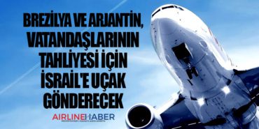 Brezilya ve Arjantin, vatandaşlarının tahliyesi için İsrail'e uçak gönderecek 9 Haberler Havalimanı Brezilya ve Arjantin, vatandaşlarının tahliyesi için İsrail’e uçak gönderecek