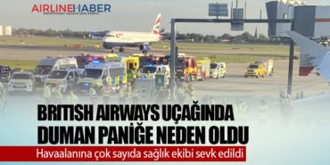 British Airways uçağında duman paniğe neden oldu. Havaalanına çok sayıda sağlık ekibi sevk edildi 3 Haberler ANKA British Airways uçağında duman paniğe neden oldu. Havaalanına çok sayıda sağlık ekibi sevk edildi