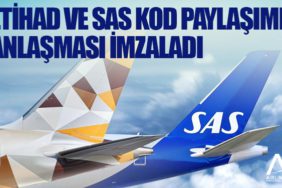 Etihad ve SAS kod paylaşımı anlaşması imzaladı