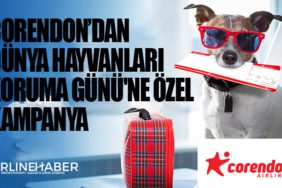Corendon Airlines'tan Dünya Hayvanları Koruma Günü'ne Özel Kampanya